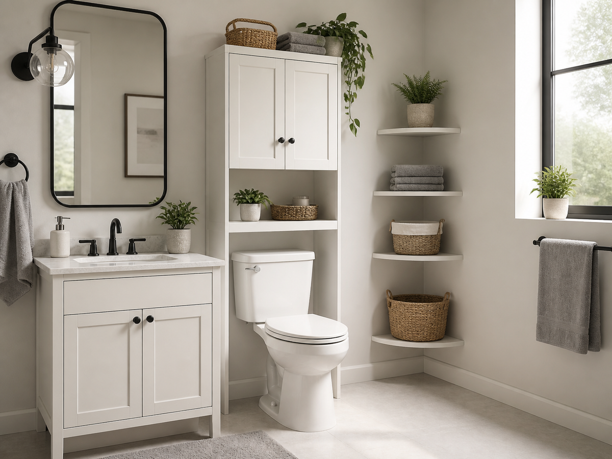 Bath and vanity organization collection