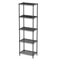 5-Tier Adjustable Wire Kitchen Storage Rack — primary view.