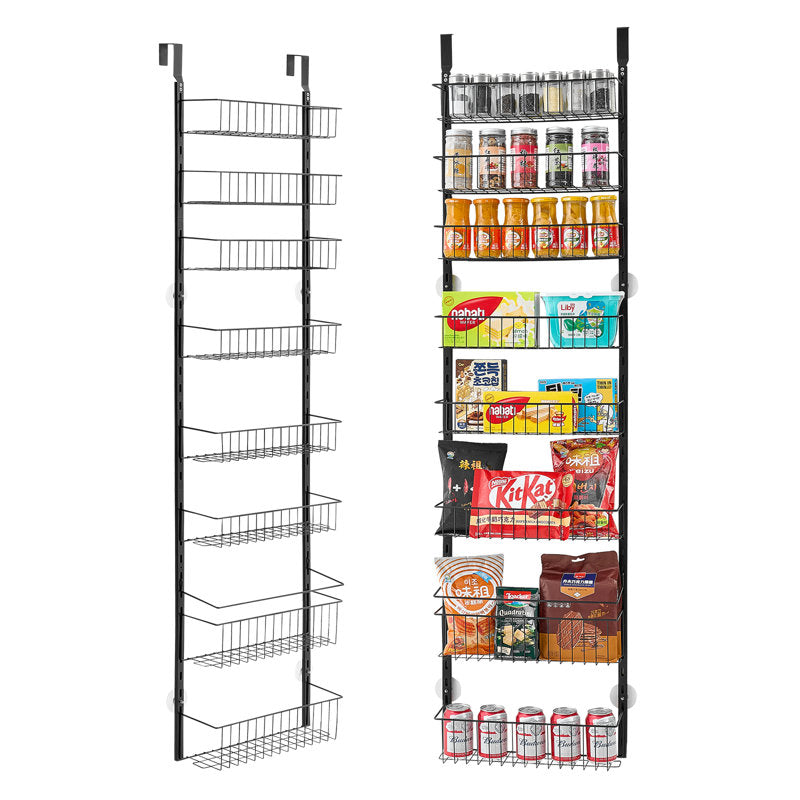 8-Tier Over-the-Door Pantry Organizer — secondary view.
