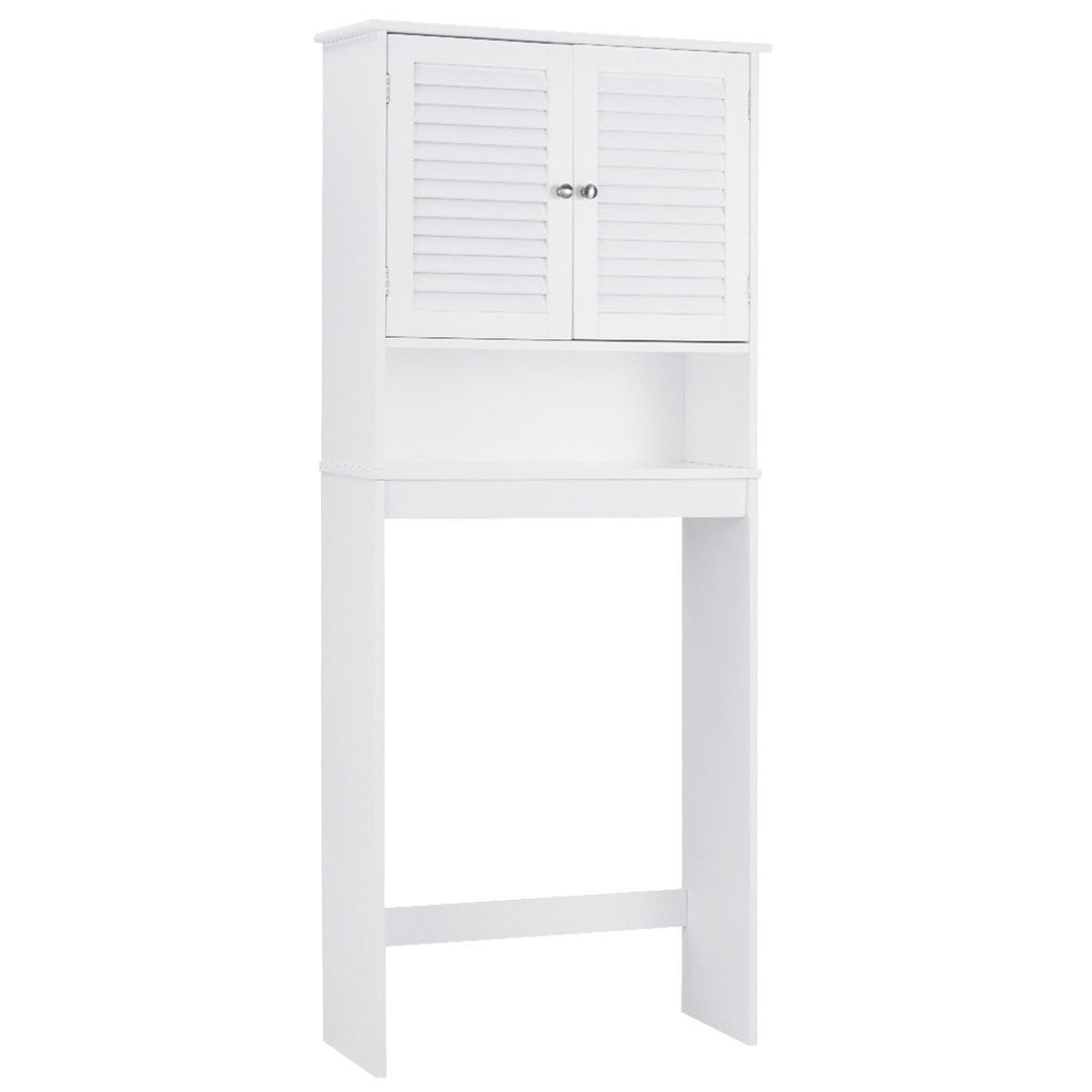 Clean white-background purchase-facing full white cabinet view.