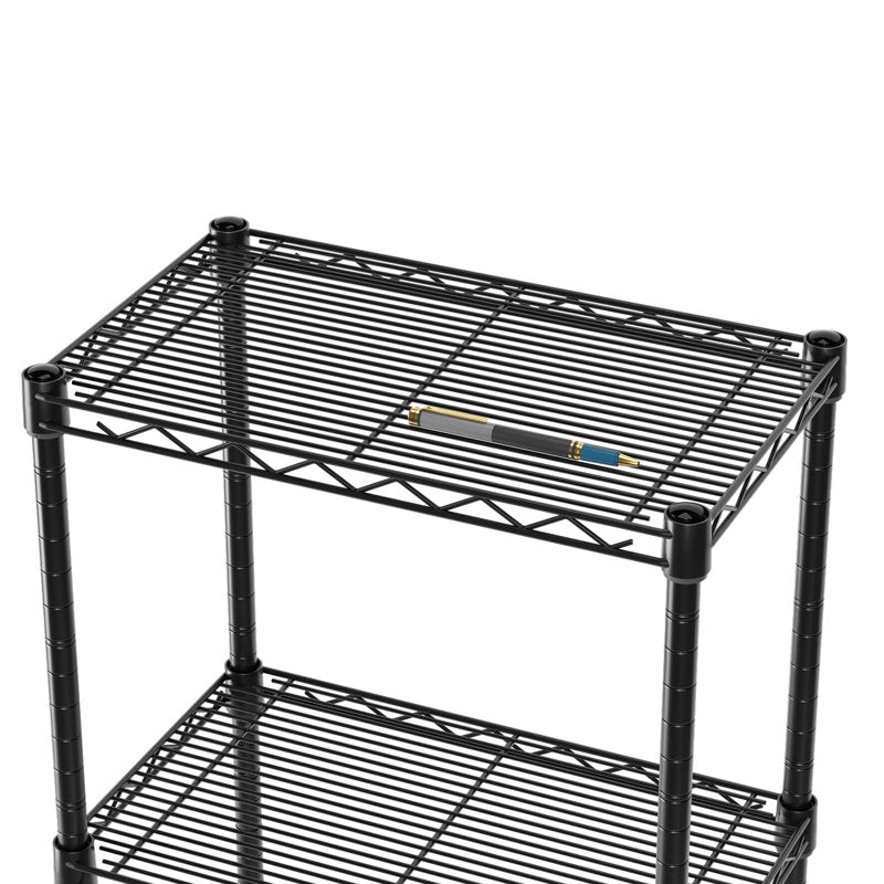 5-Tier Adjustable Wire Kitchen Storage Rack — secondary view.