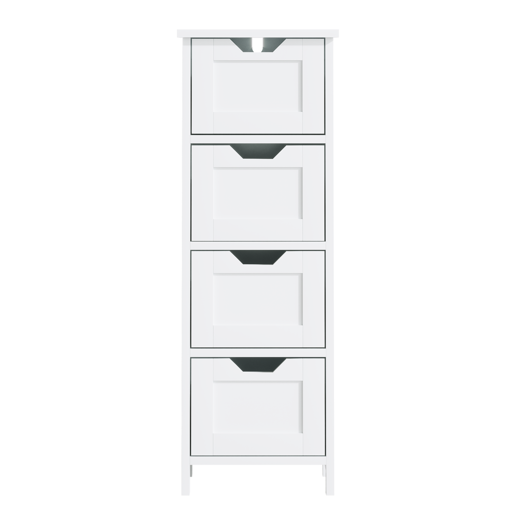 Clean white-background front view, drawers closed.